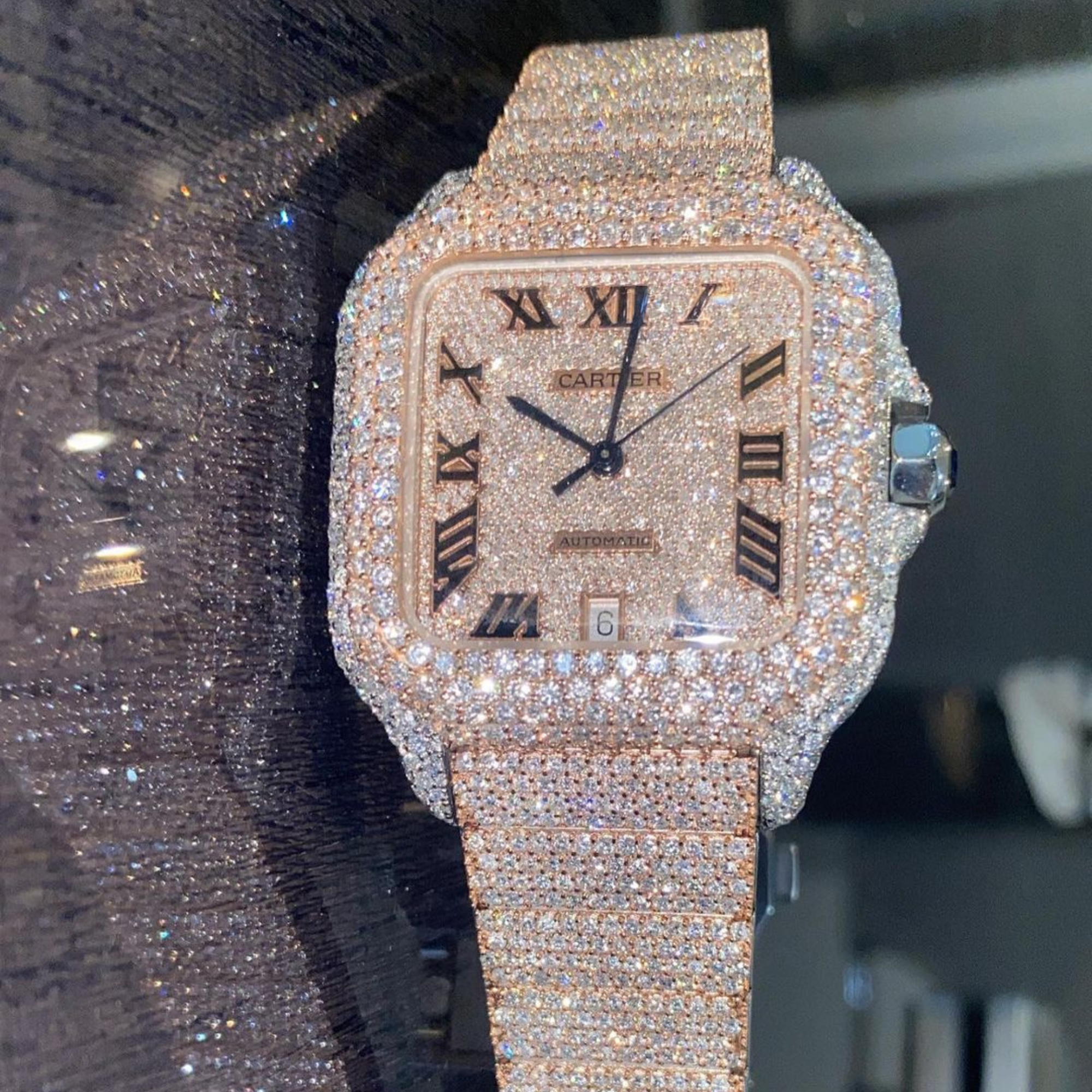 Diamond Moissanite Watches