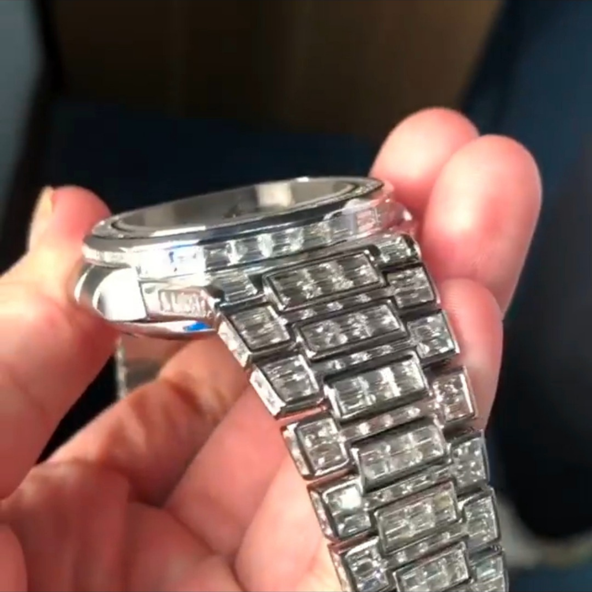 Diamond Moissanite Iced Out Cartier Watches