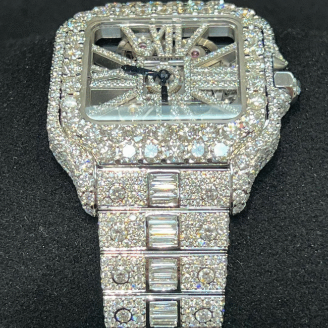 moissanite watch cartier - Image 3