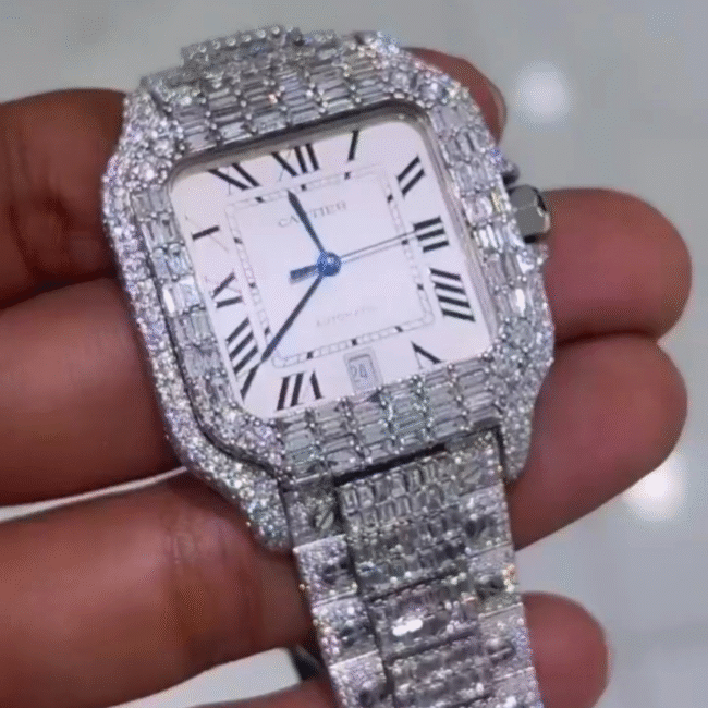 Diamond Moissanite Iced Out Watches