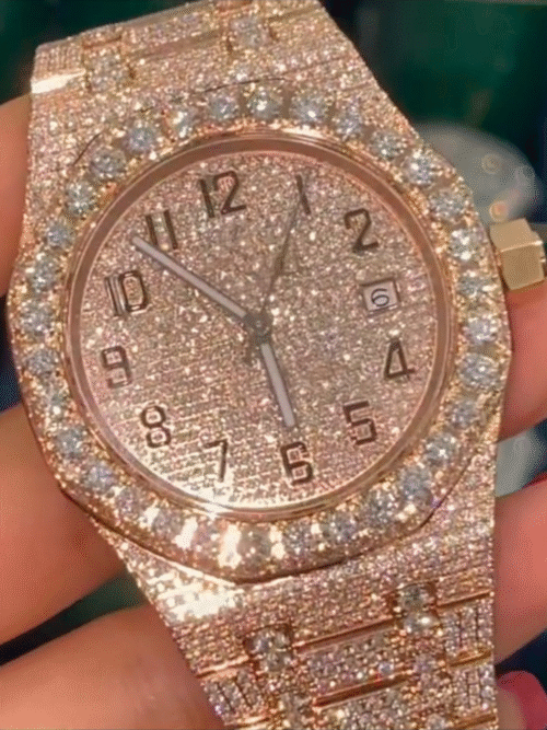 MOISSANITE DIAMOND WATCH (ALL STYLES)