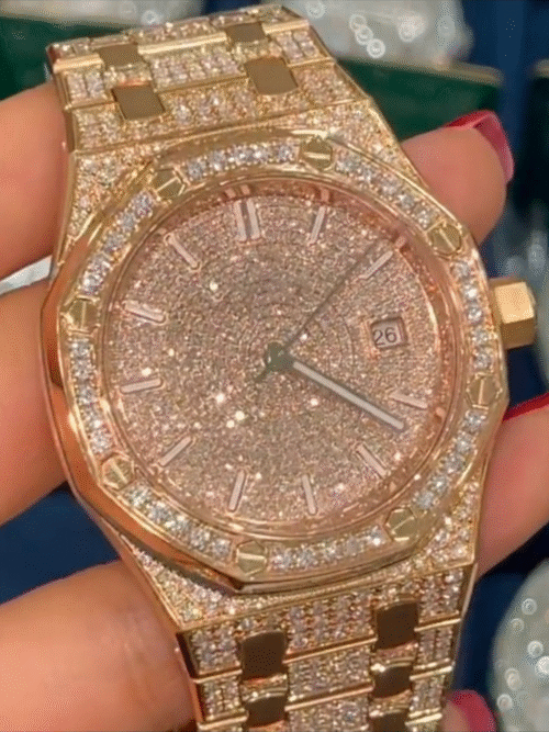 MOISSANITE DIAMOND WATCH (ALL STYLES)