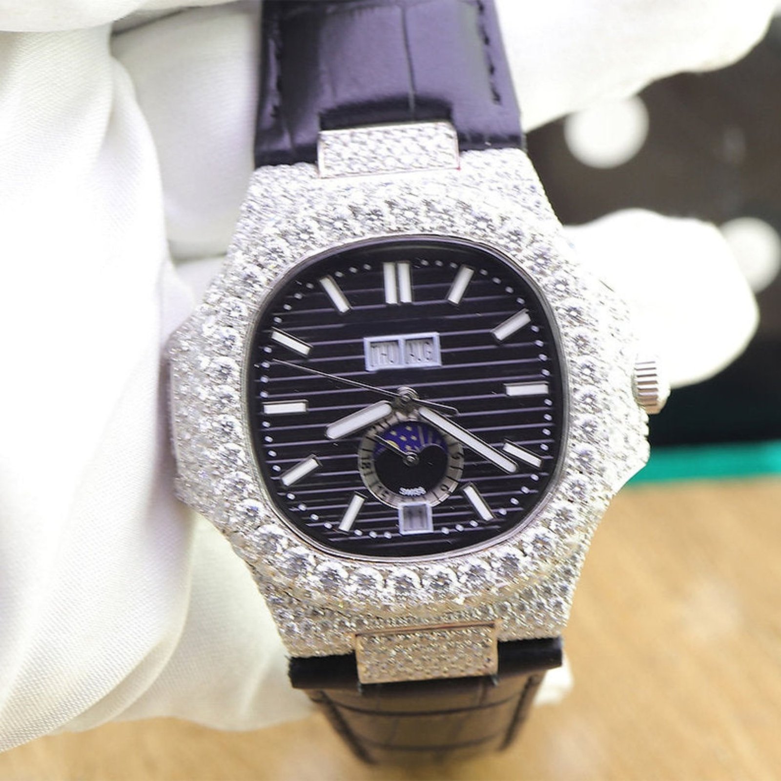 bust down cartier watch