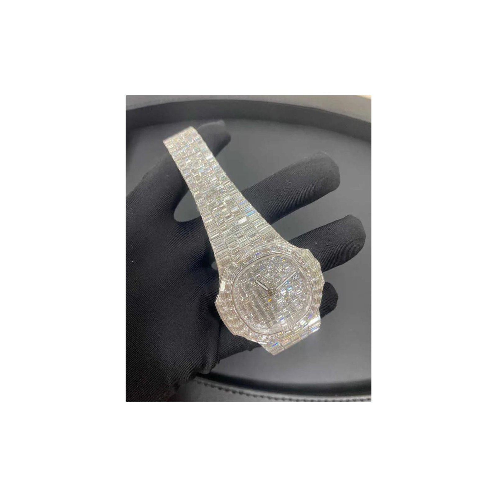 Iced out watches Pass Diamond Tester