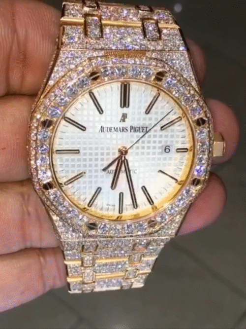 Moissanite watch