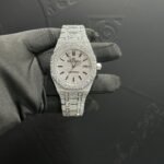 audemars piguet moissanite watch