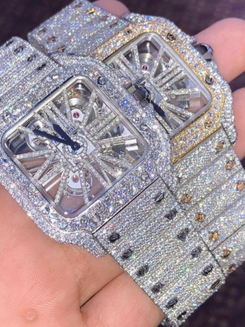 Diamond Moissanite Iced Out Watches