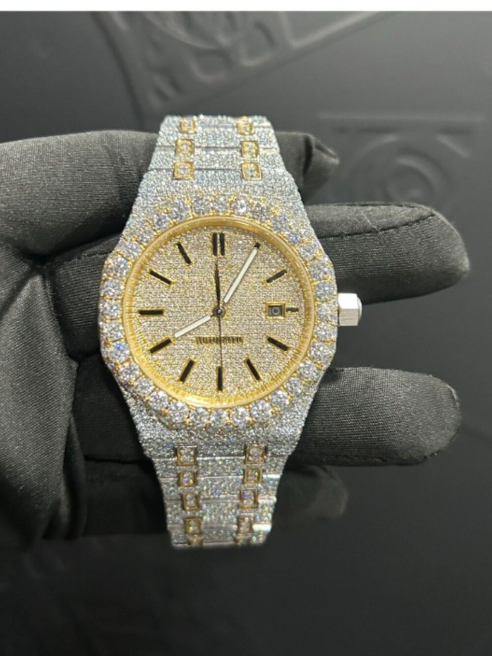 Premium Moissanite Watches with Adjustable Bands for All