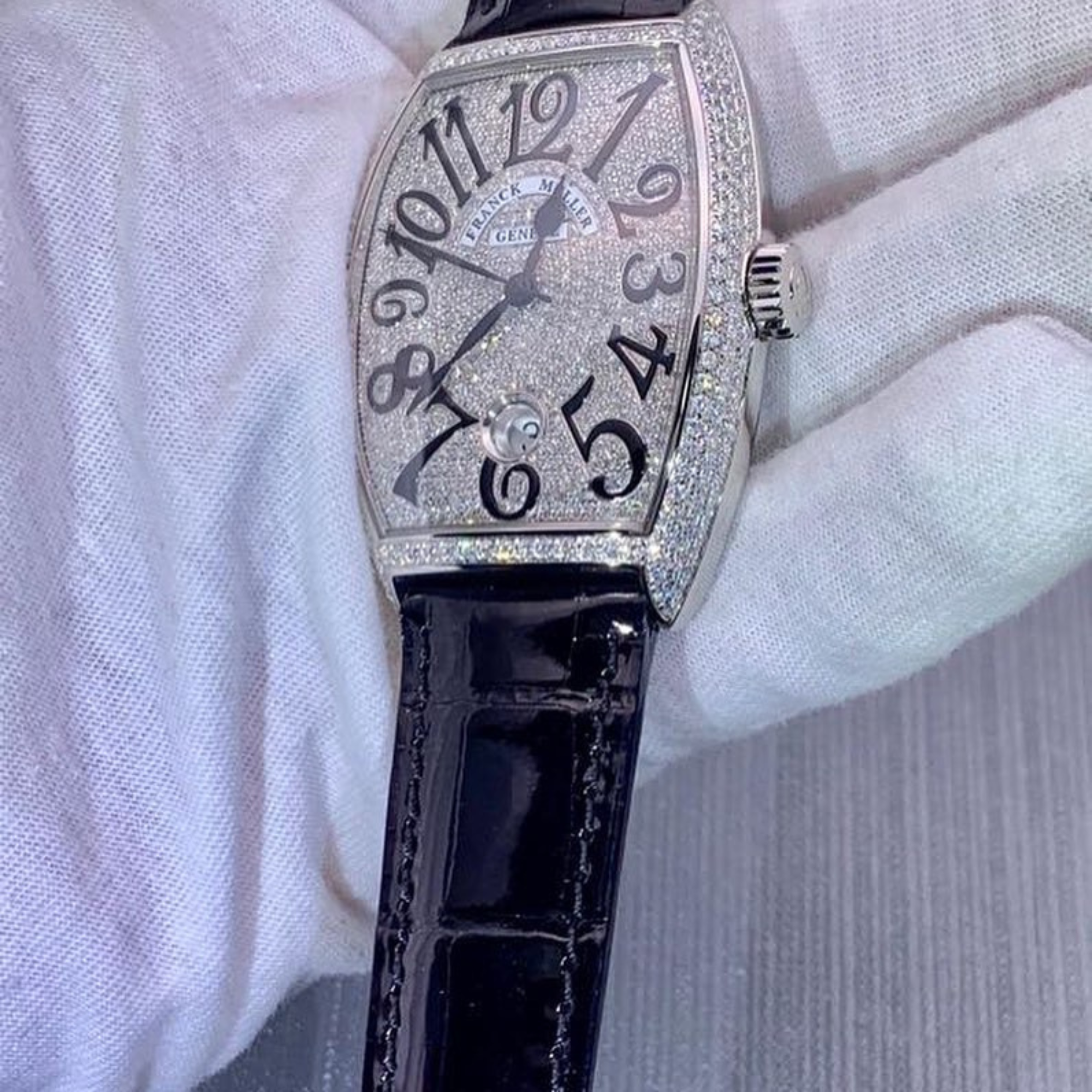 Women's Moissanite Iced Out Cartier Watches