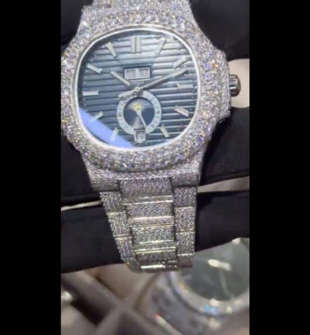 High-Quality Moissanite Iced Out Watch for Everyday Flex