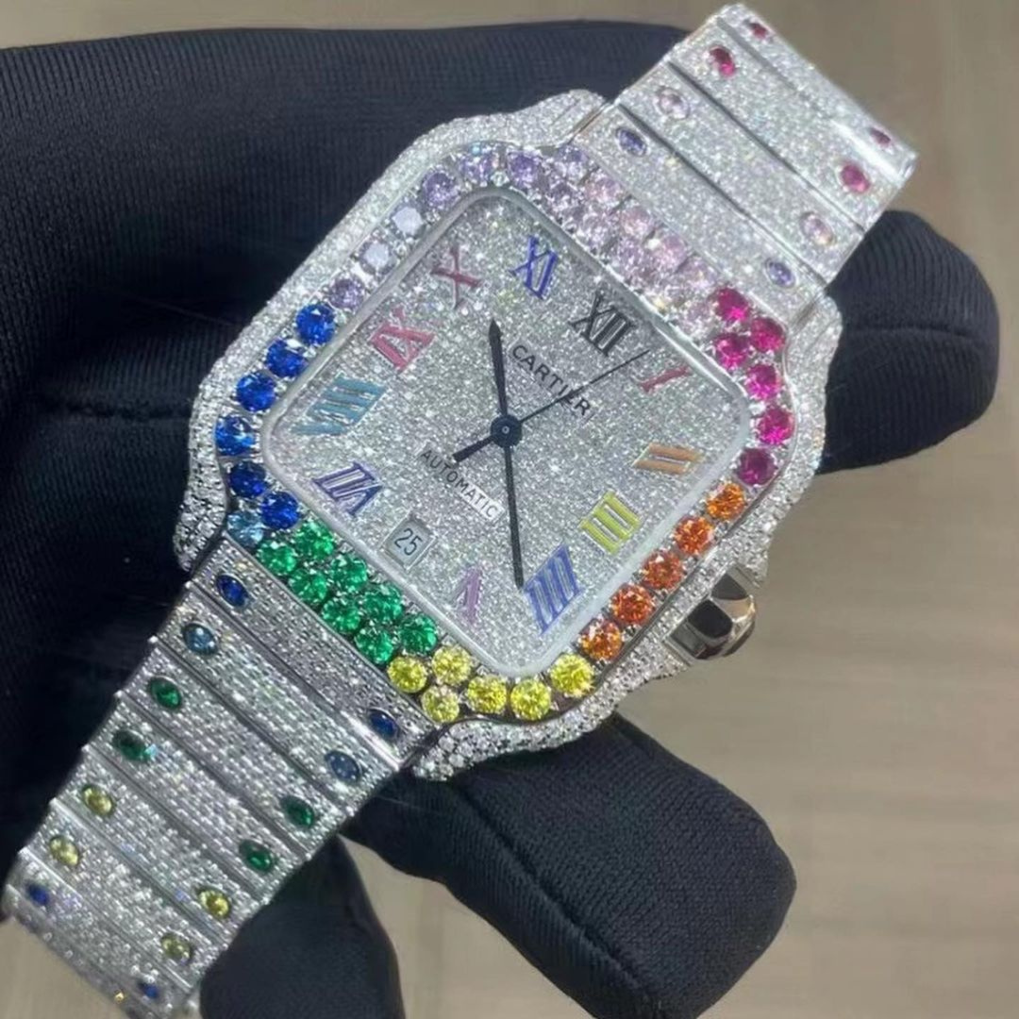 Diamond Moissanite Iced Out Watches