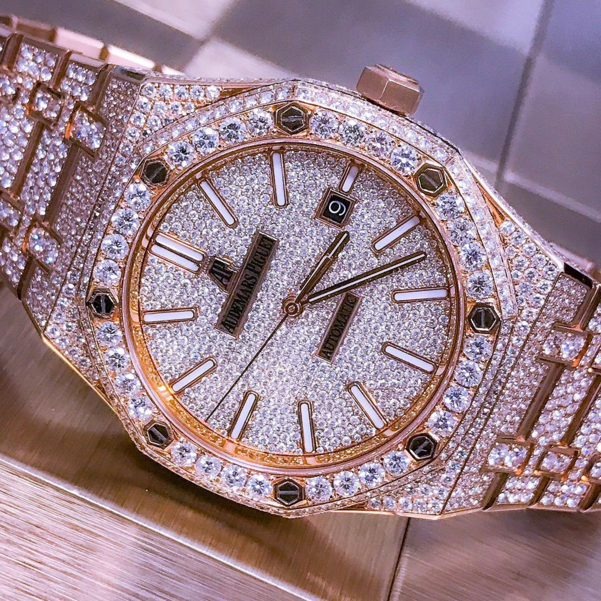 Moissanite Iced Out Cartier Watches