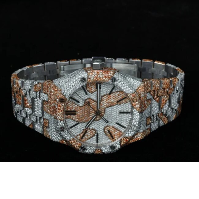moissanite diamond watch