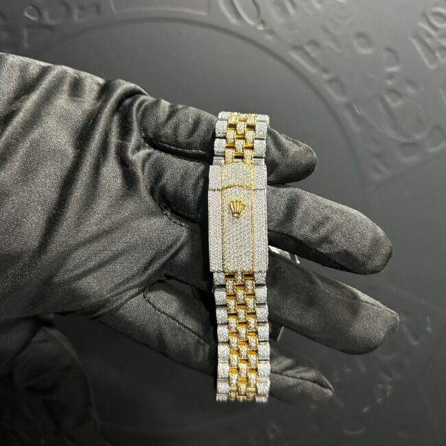 cartier watch moissanite - Image 3