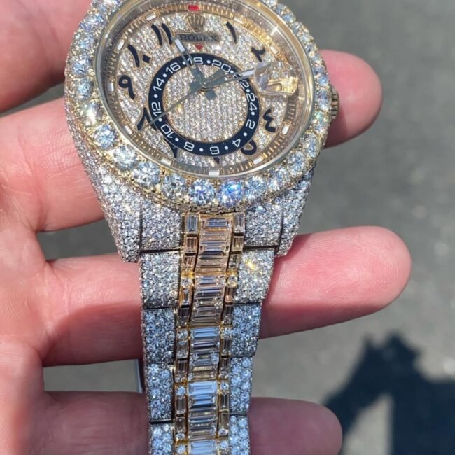 diamond watches moissanite - Image 3