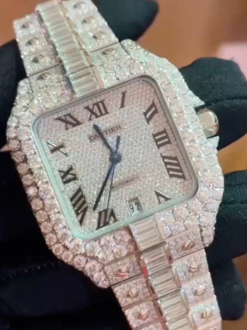 moissanite cartier watch wholesale