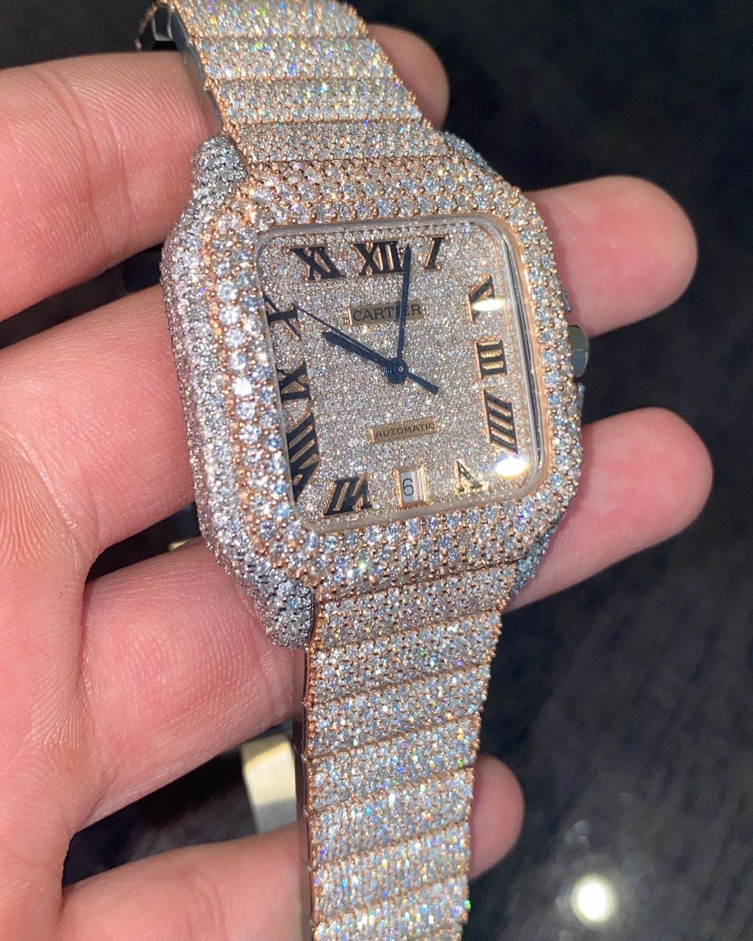 Diamond Moissanite Watches