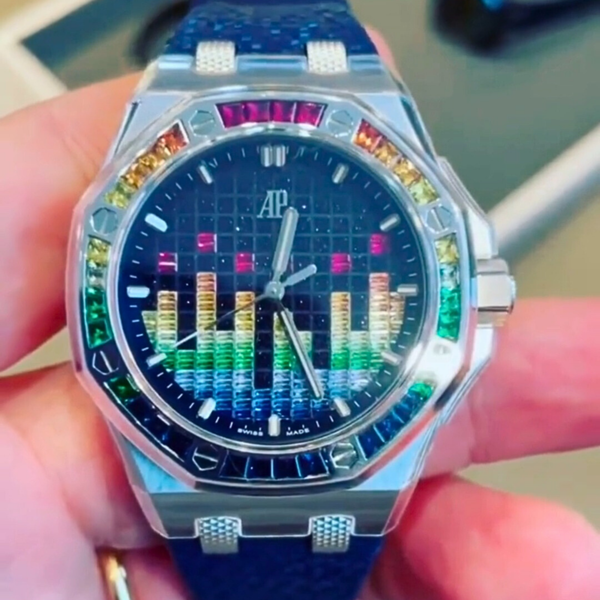 Moissanite Men Watches