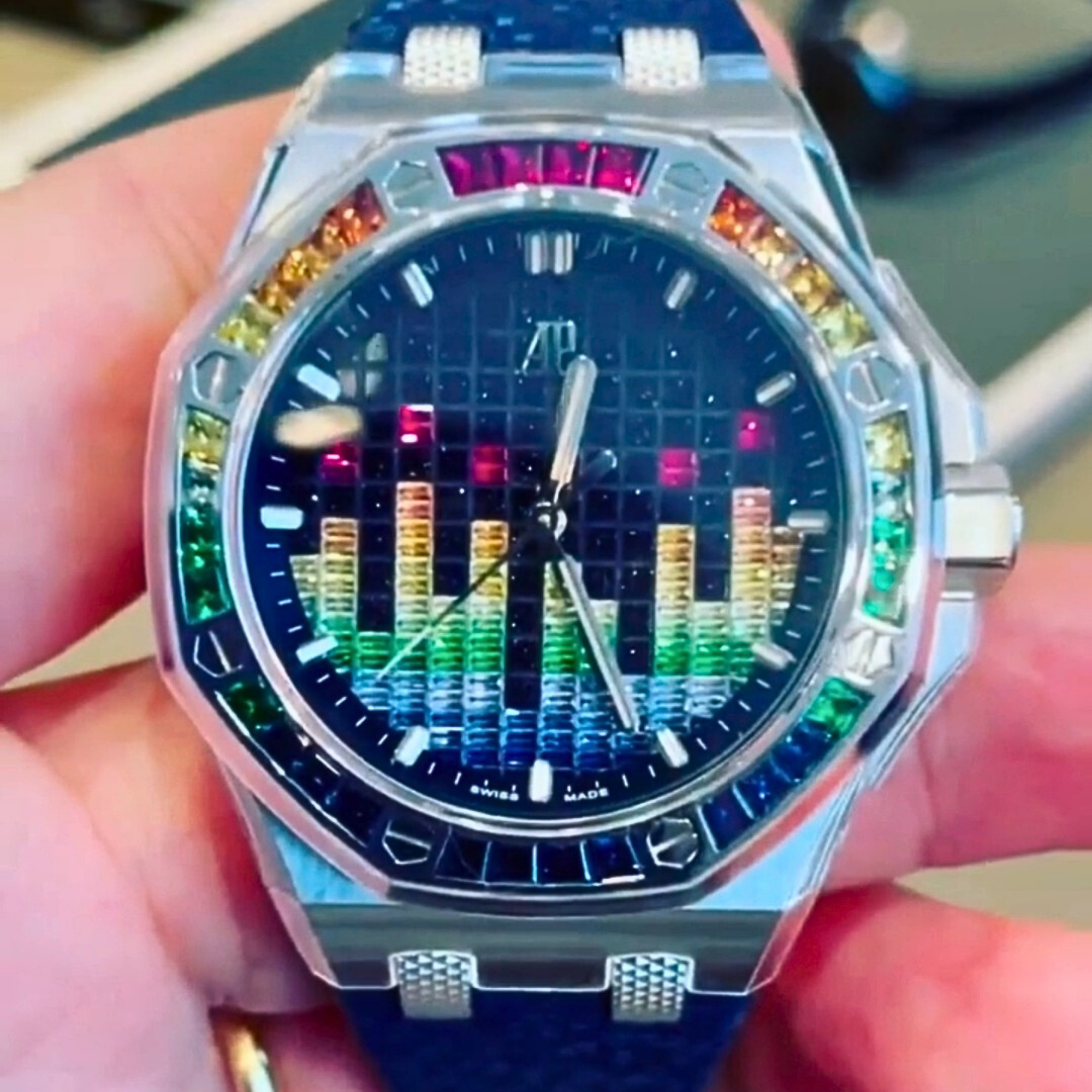 Moissanite Men Watches