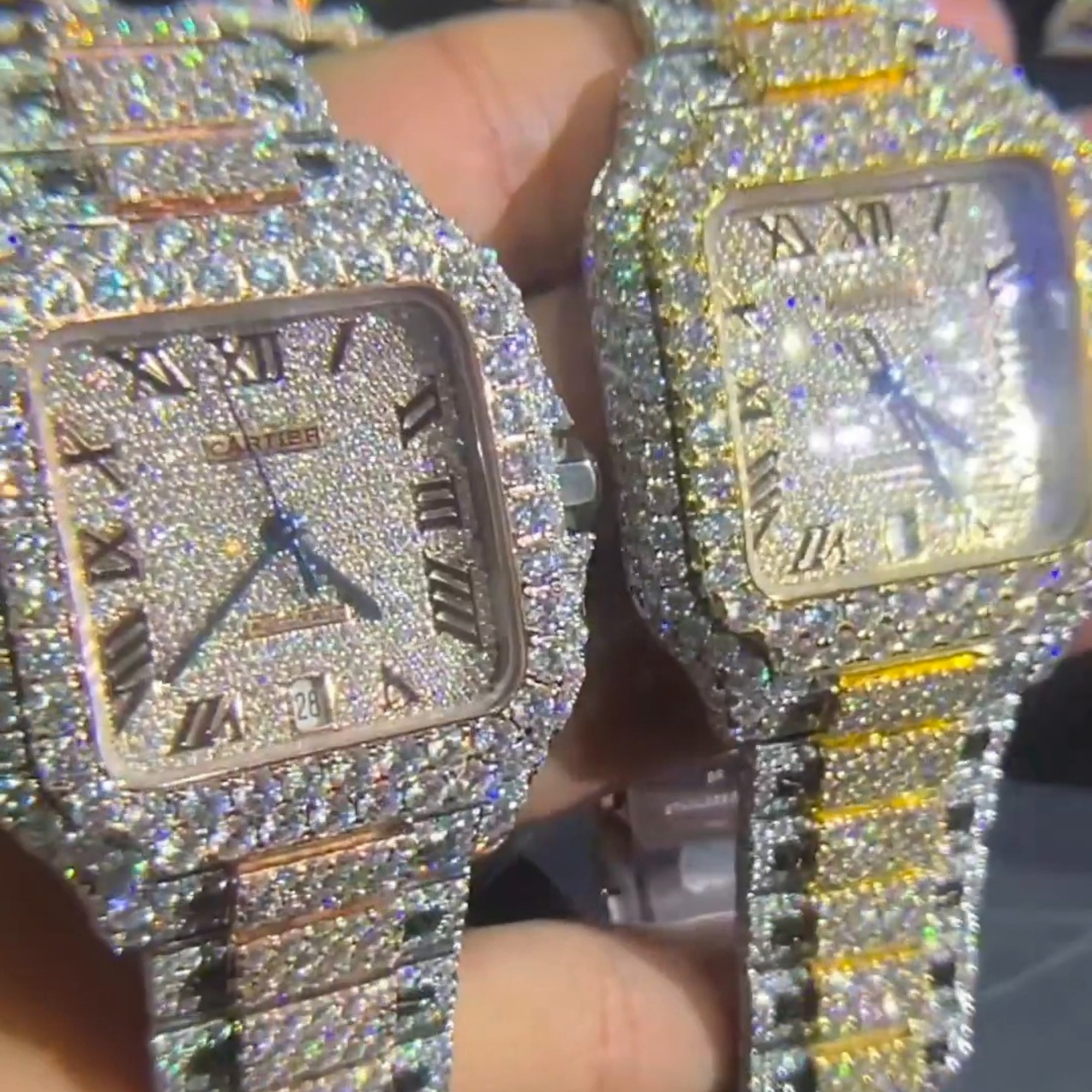 Moissanite Iced Out Watches