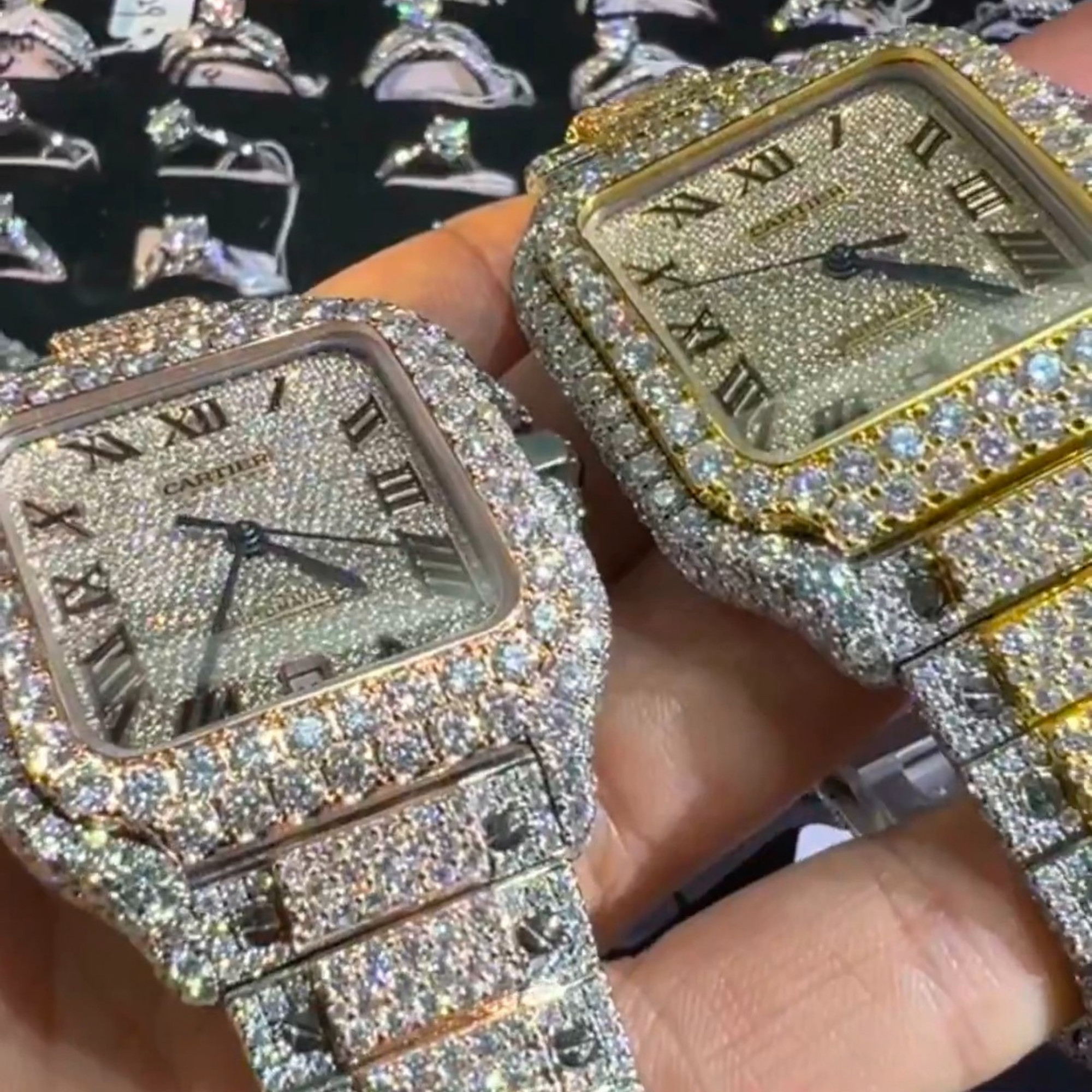 Moissanite Iced Out Watches
