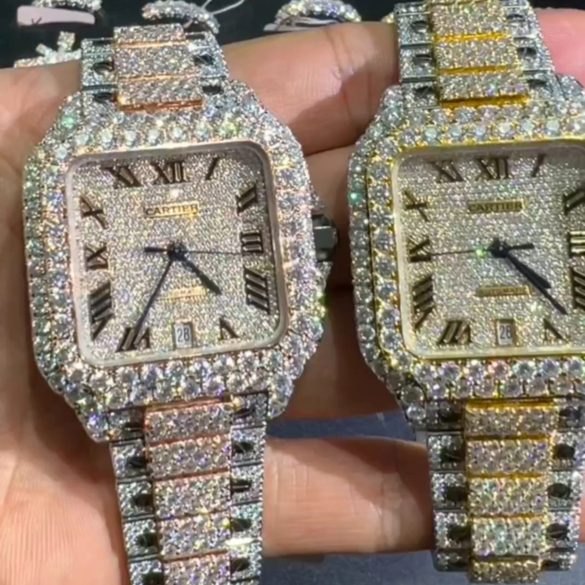 Moissanite Iced Out Watches