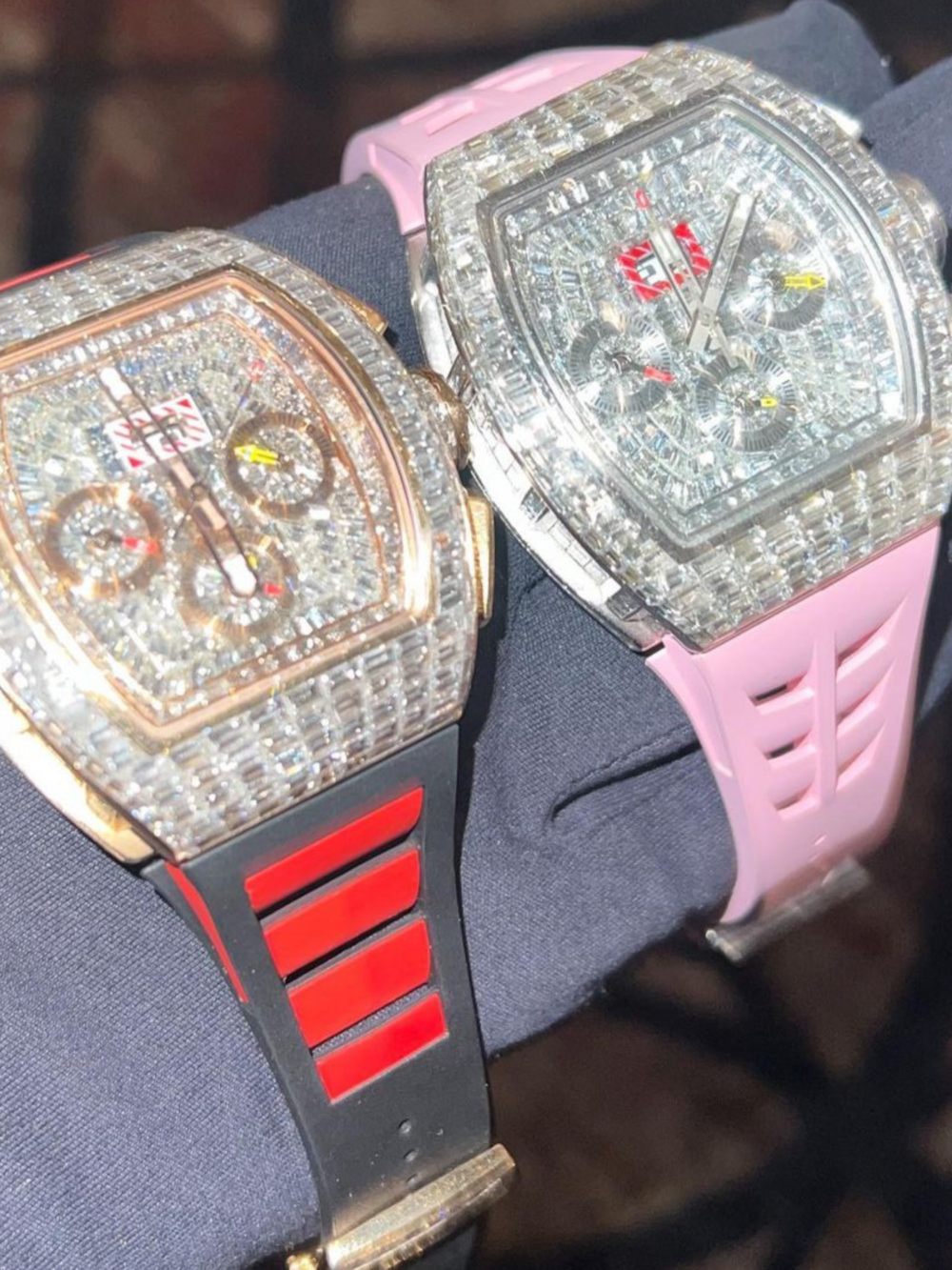 Fully Iced Moissanite Watches with Luxury Build for Men & Women