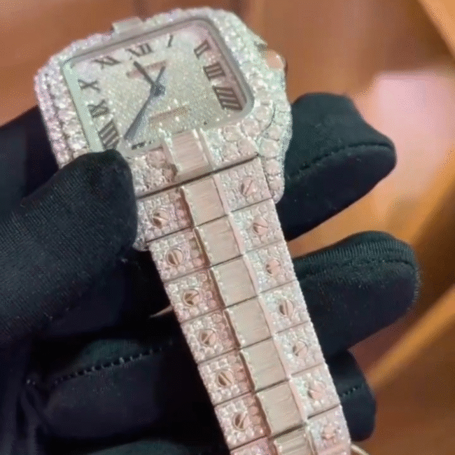moissanite cartier watch wholesale - Image 3
