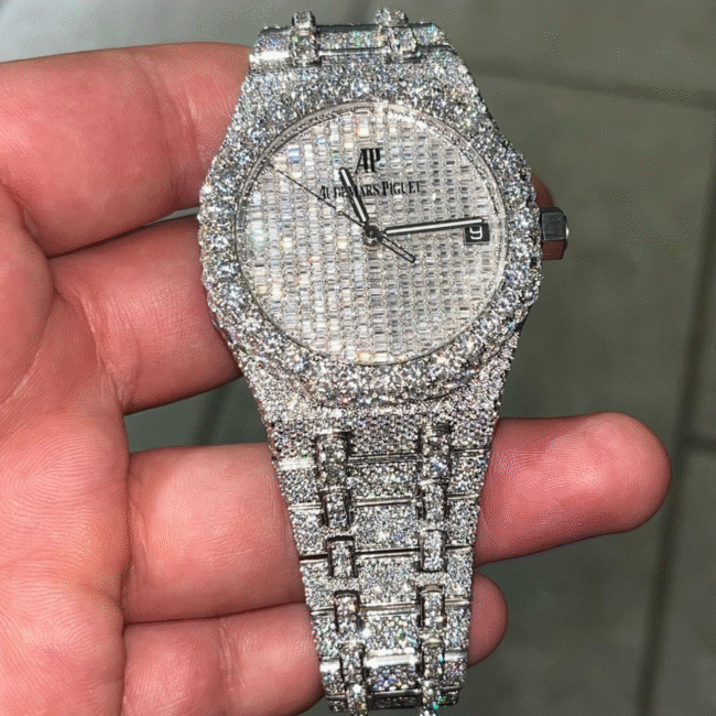 ap watch moissanite