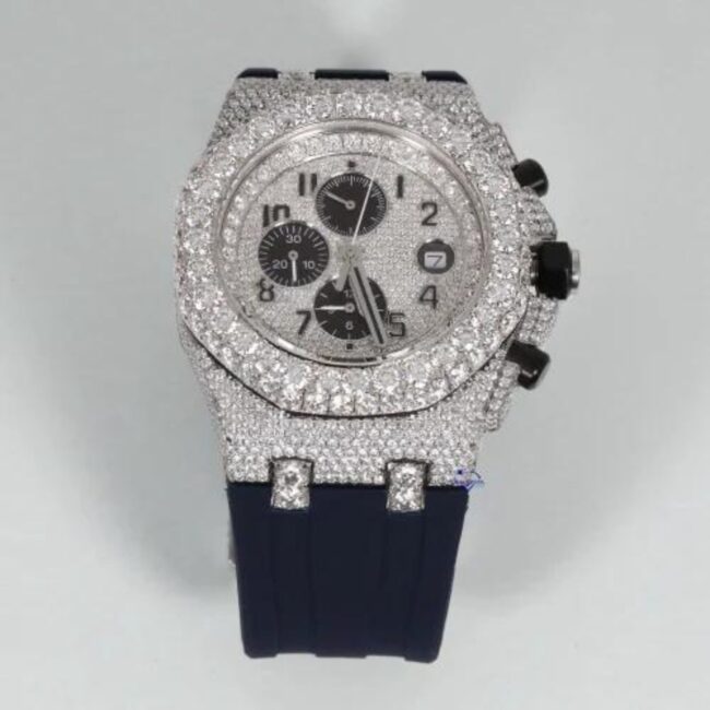 Diamond Moissanite Iced Out Cartier Watches