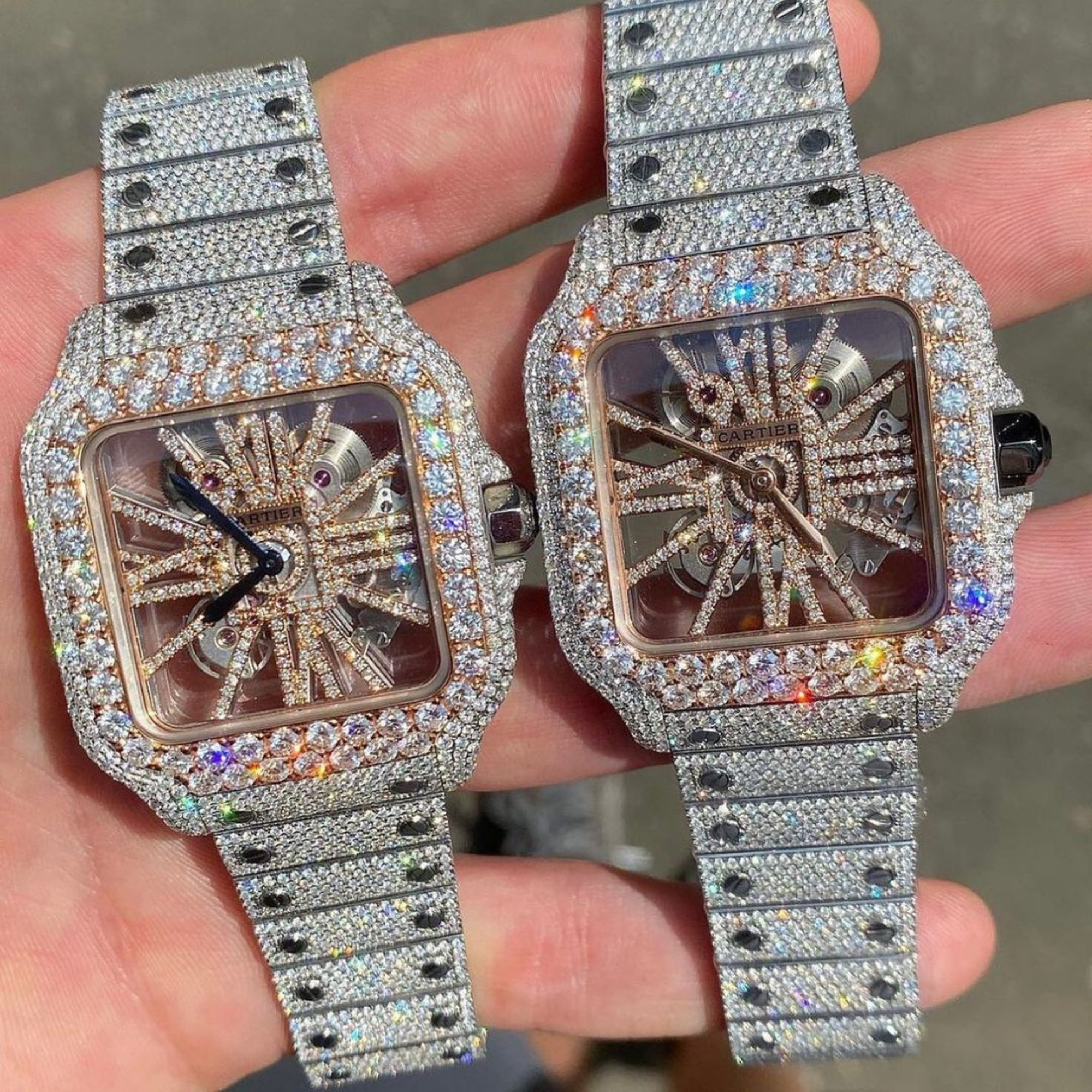 Diamond Moissanite Iced Out Watches