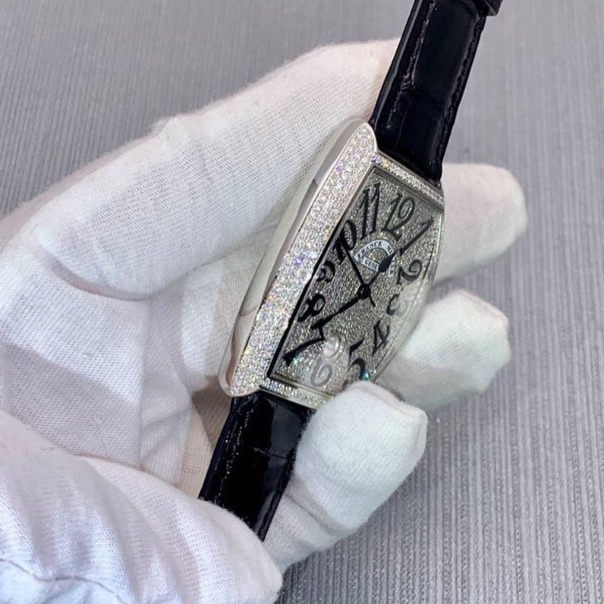 Women's Moissanite Iced Out Cartier Watches