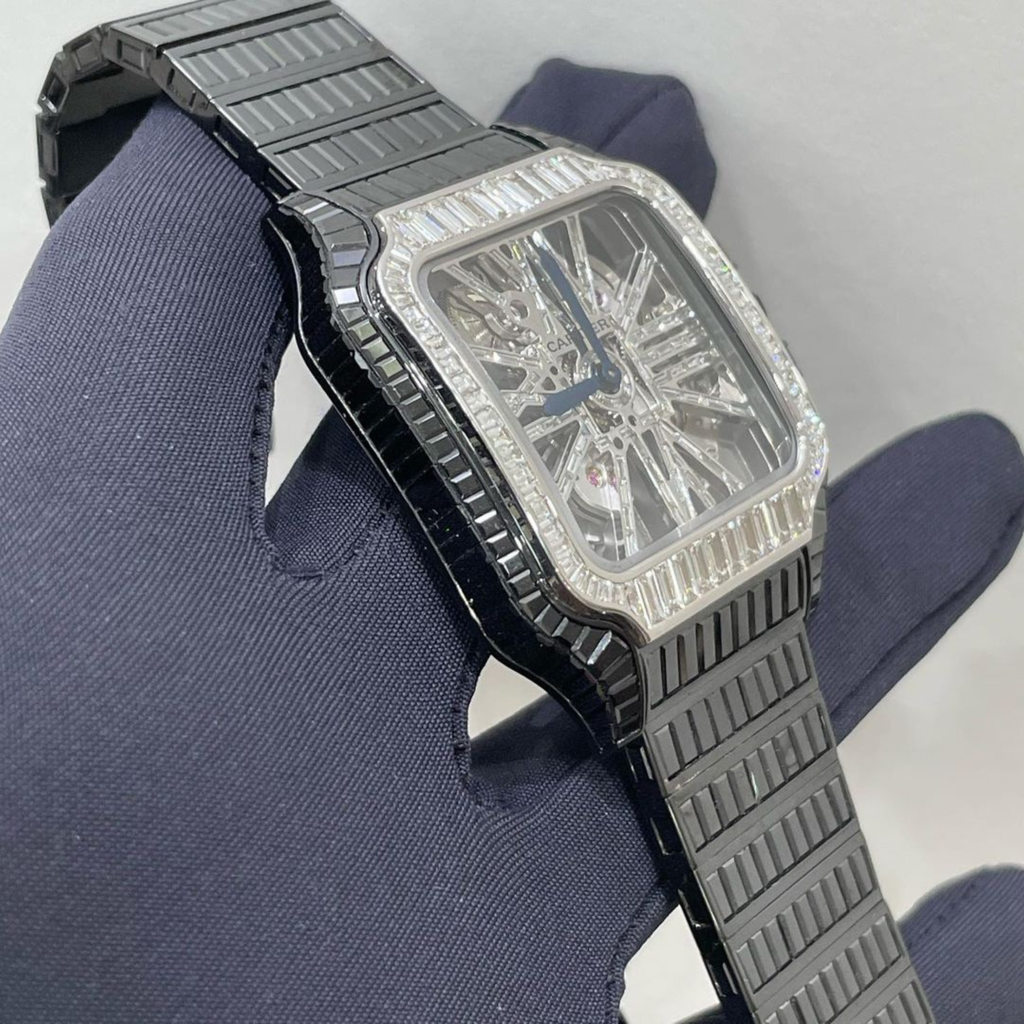 Diamond Moissanite Iced Out Cartier Watches