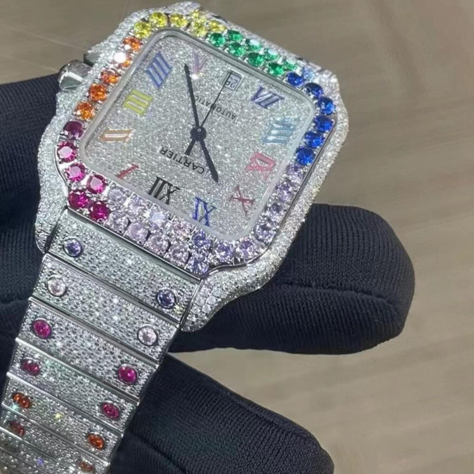 Diamond Moissanite Iced Out Watches