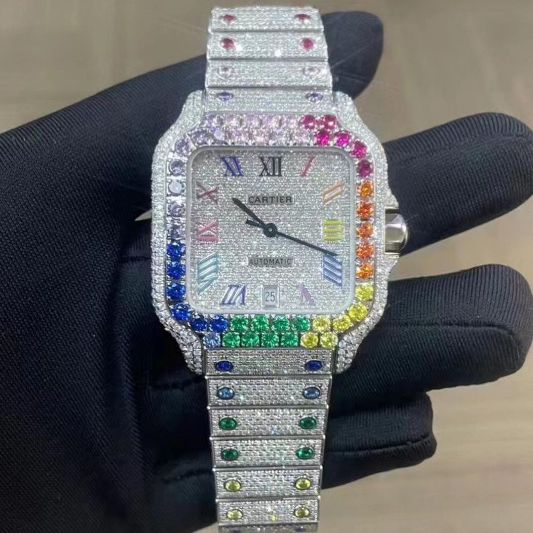Diamond Moissanite Iced Out Watches