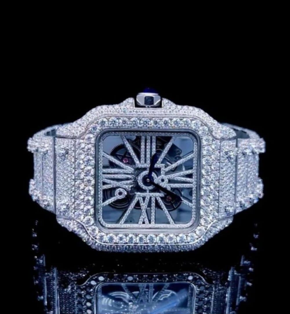 Women’s Elegant Diamond Moissanite Watch