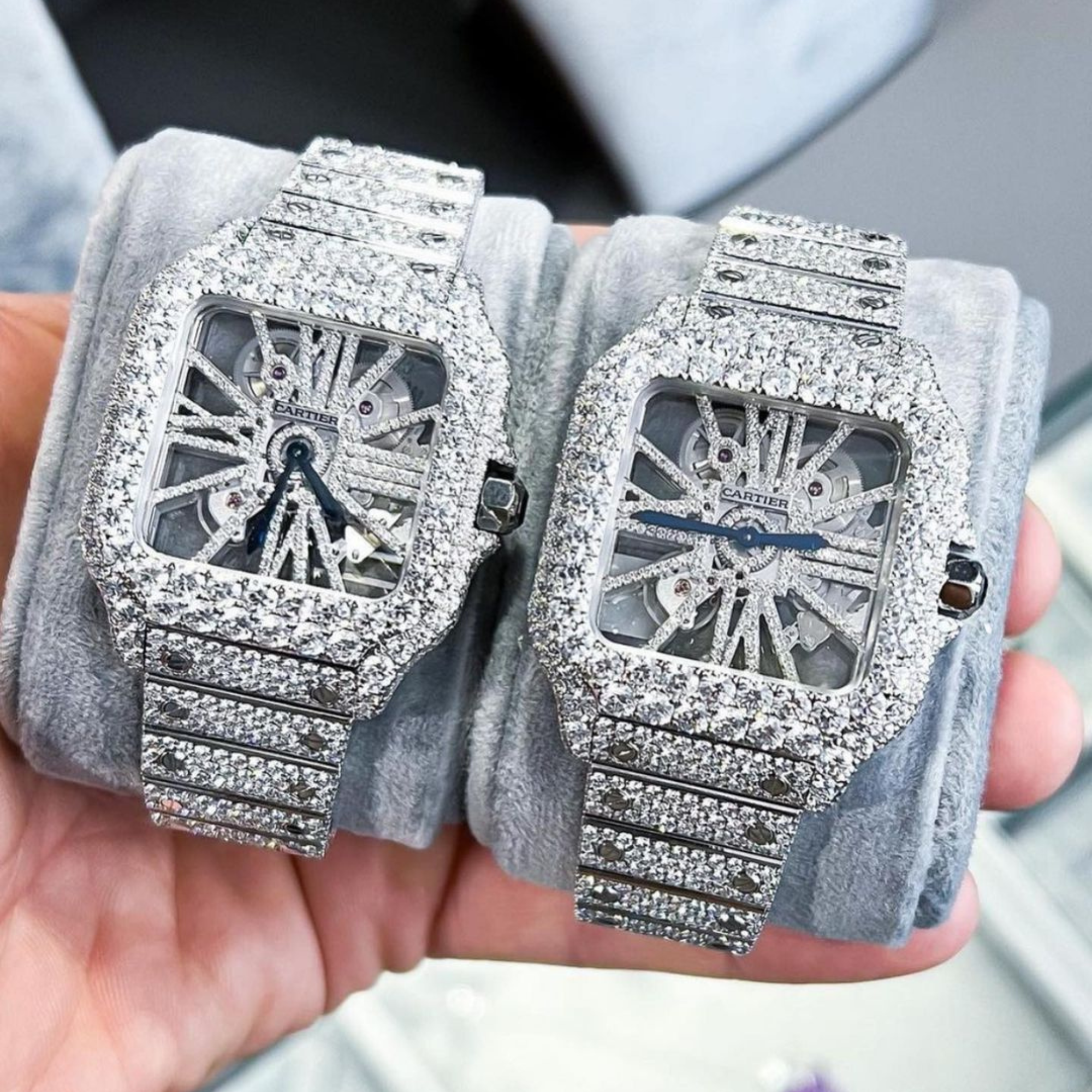 Diamond Moissanite Iced Out Watches