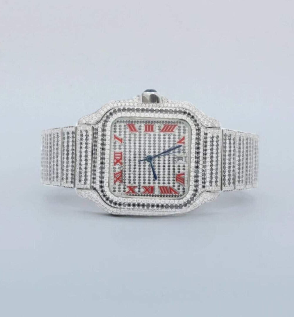 Women’s Moissanite Watch with Dazzling Stone