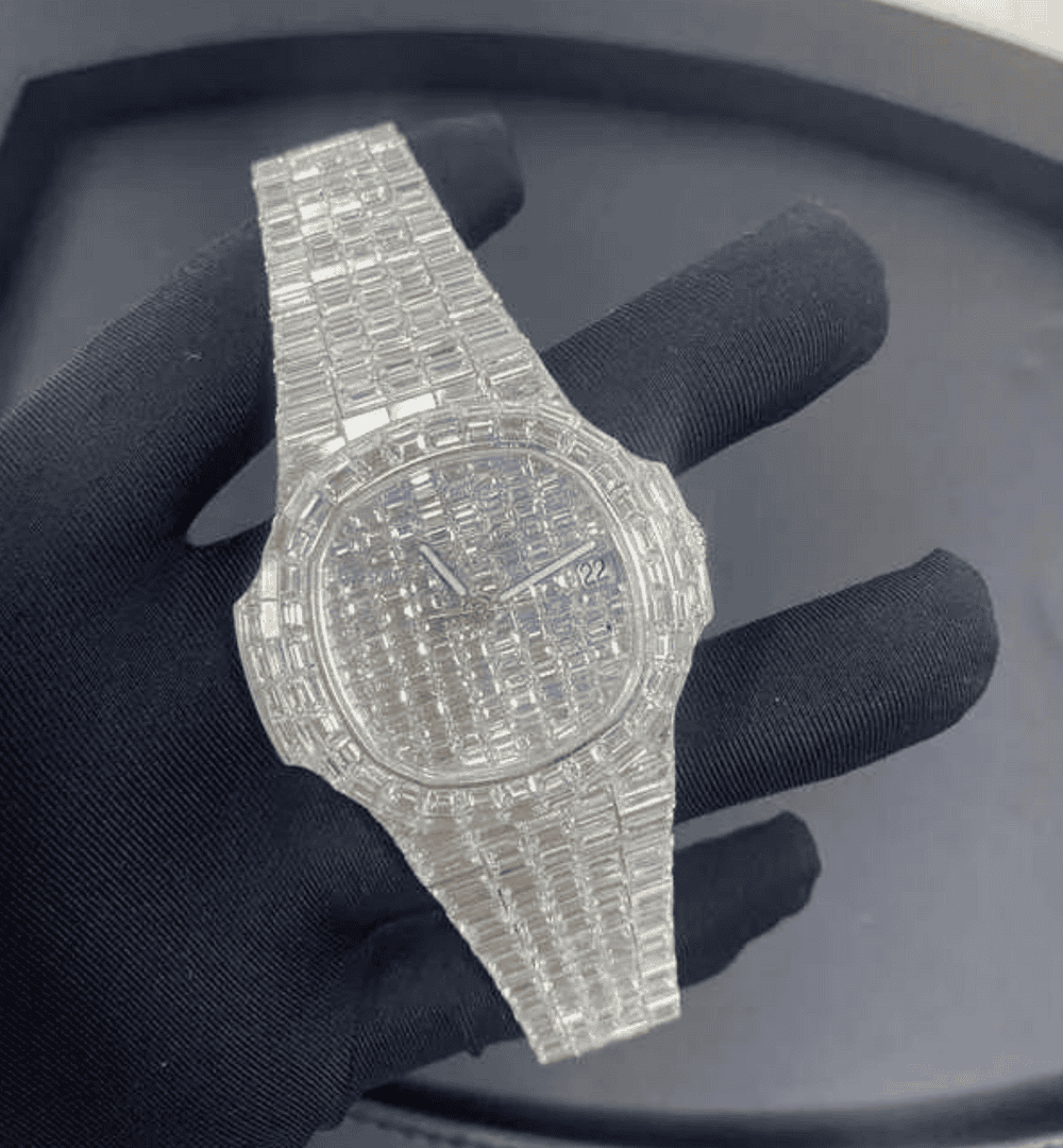 Luxury Build Iced Moissanite Watches for Men & Women