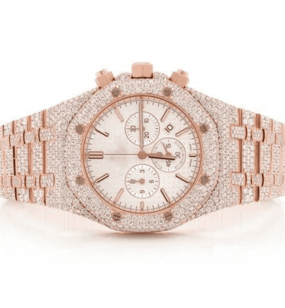 High-Quality Diamond VVS Moissanite Watch