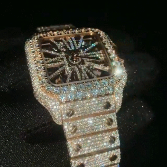 Moissanite Iced Out Watches