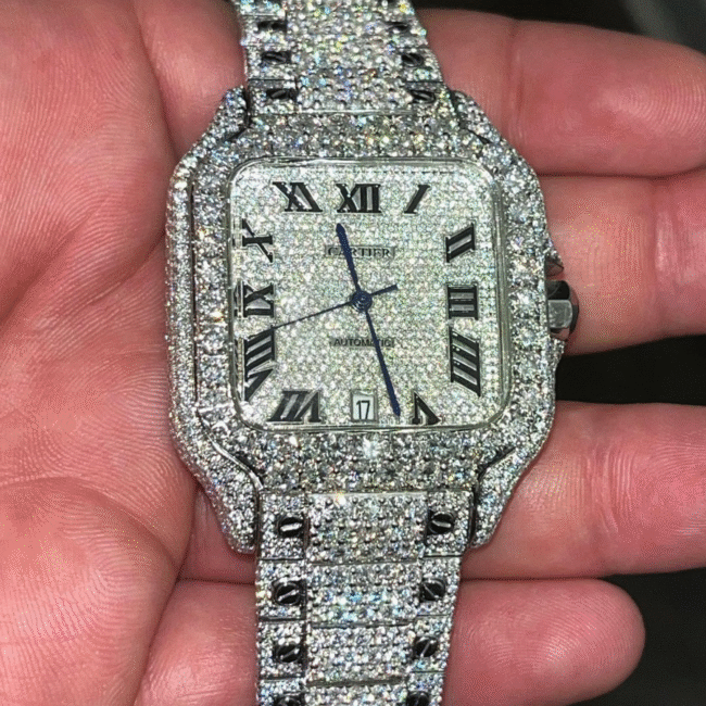 Diamond Moissanite Iced Out Watches