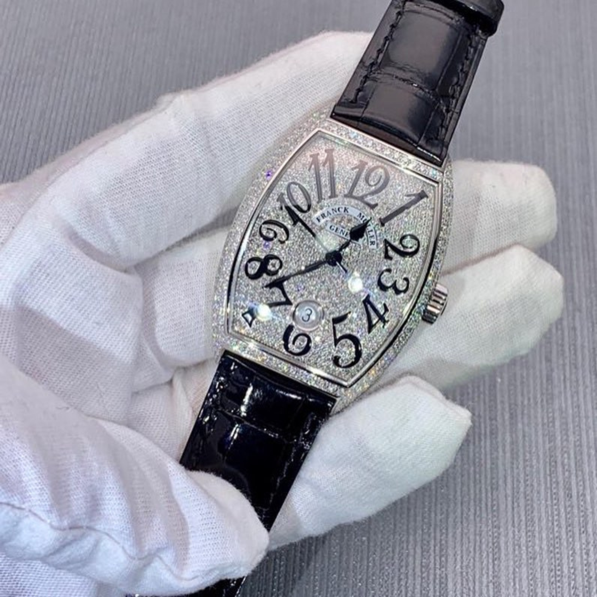 Women's Moissanite Iced Out Cartier Watches