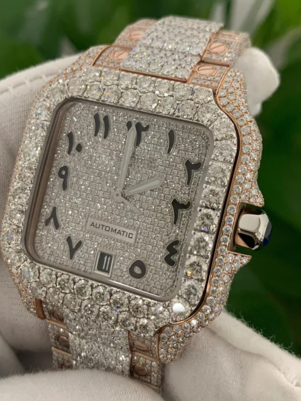 Luxury Moissanite Diamond Iced Out Watch for Men