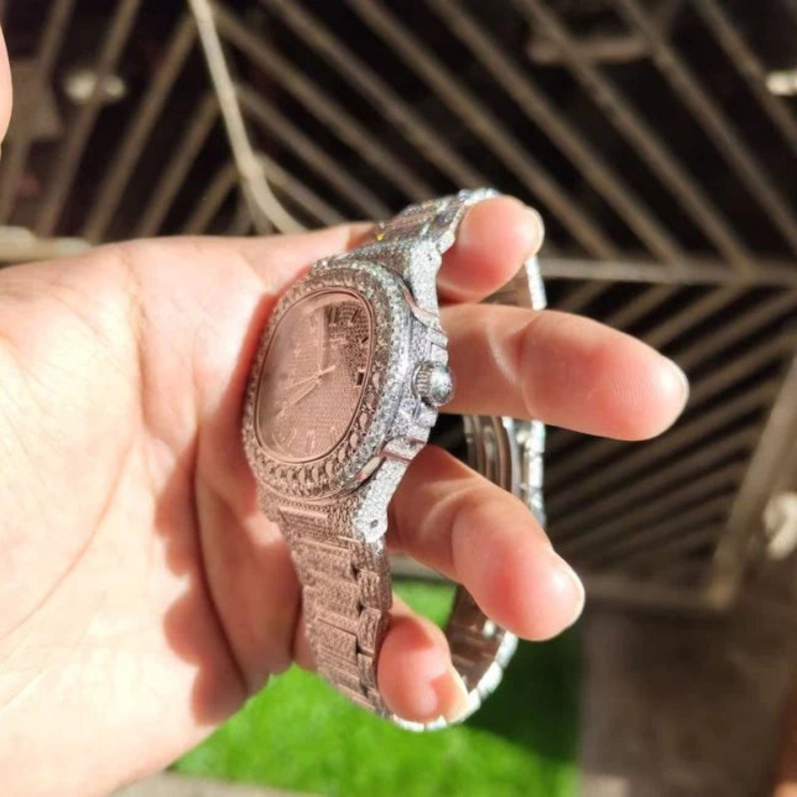 Diamond Moissanite Iced Out Cartier Watches