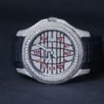 iced out cartier watch