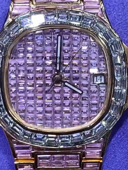 moissanite watch cartier