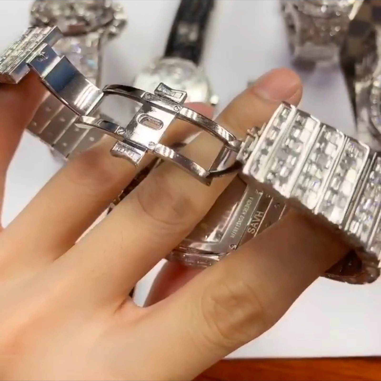 Diamond Moissanite Watches