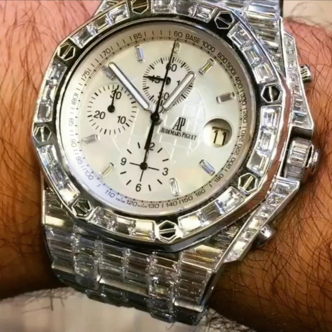 ap watch moissanite