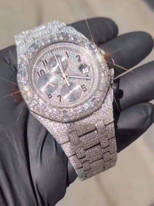 Stainless Steel Skeleton Luxury Watch
